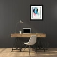 thumbnail image 3 of Borges, Victoria 25x32 Black Ornate Wood Framed with Double Matting Museum Art Print Titled - Snapdragon Falls I, 3 of 4