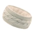 thumbnail image 2 of Fashion Autumn And Winter Pure Color Wool Knitted Hair Band Sports Headband, 2 of 9