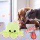 thumbnail image 2 of Muyoka Pulpo de peluche Reversible de doble cara, juguete con relleno de animales, juguete con tapa suave, regalo para cumplea帽os de San Valent铆n, 2 of 7