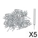 thumbnail image 1 of 5x Línea de Rodapié Sin Marcas de Clavo, Clavo Sin Costura de Hilo de Rodapié de Doble Cabeza, Línea de Rodapié de Metal Clavos Que No Dejan Marcas Pa 5 piezas, 1 of 10