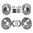 thumbnail image 1 of Transit Auto Front Rear Disc Brake Rotors Ceramic Pads and Drum Kit for Car 2001-2005 Toyota Echo K8A-105227, 1 of 11