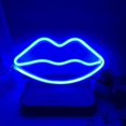 thumbnail image 1 of Lips Neon Sign, Led Neon Light Wall Light Wall Decor, Battery Or Usb Powered Light Up Neon Sign_Surprise Gift, 1 of 4