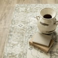 thumbnail image 6 of HomeRoots 2' X 8' Tan Ivory Grey And Beige Oriental Power Loom Stain Resistant Runner Rug, 6 of 10