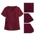 thumbnail image 3 of Ropa de verano fina lavable a mano, elástica, de secado rápido, ropa de trabajo médica, ropa quirúrgica para quirófano de dentista oral, 3 of 6