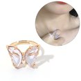 thumbnail image 2 of Bague Papillon Mode Simple en Acrylique pour Femmes, 2 of 10