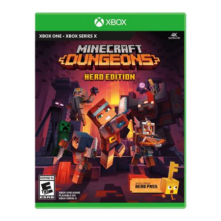 Minecraft Dungeons Hero Edition, Microsoft, Xbox (Best Minecraft Seeds Xbox One)
