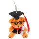 thumbnail image 4 of Graduation Bear Keychain Cute Plush Toy with Graduation Hat for Decoration, 4 of 5