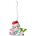 thumbnail image 2 of Hallmark Ornament 2019 Baby's First Christmas, Girl - Dated Precious Moments, 2 of 4