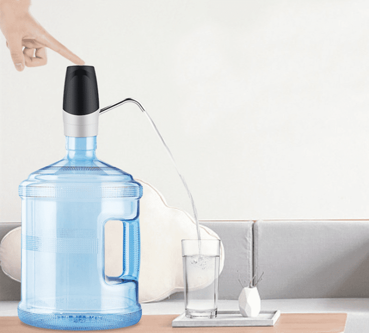 YOMYM Water Bottle Dispenser Portable Electric Water Bottle Pump for Universal 