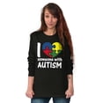 thumbnail image 4 of I Love Someone with Autism Puzzle Long Sleeve TShirt Men Women Brisco Brands M, 4 of 6
