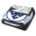 thumbnail image 2 of Washington and Lee University Fleece Blanket, Very Soft Microfiber Flannel Blanket for Couch Warm and Cozy for All Seasons, Black, 2 of 6