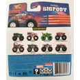 thumbnail image 2 of Hot Wheels Monster Trucks 2021 BIGFOOT w Crushable Car Die-Cast Fan Faves, 2 of 2