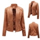 thumbnail image 1 of Pntutb - Chaqueta cálida de manga larga para mujer, parkas de invierno delgadas, abrigos sin capucha de piel sintética Pntutb Pntutb-2821, 1 of 5
