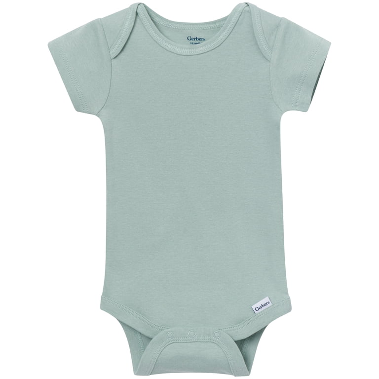 Gerber Baby Short-Sleeve Onesies Bodysuits, 8-Pack photo 7