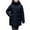 Black, variant on Wancir Womens Zipper Hooded Puffer Jacket Long Sleeve Winter Warm Down Coats with Pockets