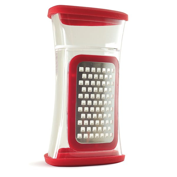 Ginger Grater, Nutmeg Grater For Garlic, Cheese, Chocolate, Seed, Red