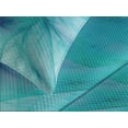 thumbnail image 4 of Ambesonne Teal Quilted Bedspread Set 3 Pcs, Modern Creative Art, Queen Size, Teal Blue, 4 of 5