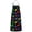 Black Cartoon Dinosaurs, variant on Cartoon Dinosaurs Colorful Silhouettes Apron-Garden Aprons for Women with Pockets-Cotton Linen Waterproof Kitchen Cooking Gardening Aprons Adjustable for Kitchen,Cooking,BBQ and Salon 33x27 Inch