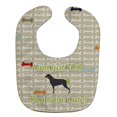 thumbnail image 1 of Carolines Treasures BB6571BIB Rottweiler Dog Gone Cute Baby Bib, 1 of 3