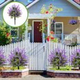 thumbnail image 1 of QTOCIO Simulated Flower Planting Courtyard Garden Decoration Spring And Summer Outdoor Home Decoration Artificial Green Plants Decoration Flower Pot Garden, 1 of 4