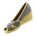 thumbnail image 6 of LAUREN Ralph Lauren Cecilia II Espadrille Wedge Sandal Shoe - Womens, 6 of 6