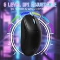 thumbnail image 5 of Mouse Gamer Inalambrico MAGIC REFINER G6 Sensor PixArt 24000 DPI Tri Modo 2.4G Bluetooth USB C Ligero 72g, 5 of 5