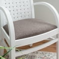 thumbnail image 4 of Linon Rheims Lounge Chair, Dark Gray and White, 4 of 8
