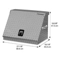 thumbnail image 6 of Montezuma 26" x 18" Triangle Toolbox (aluminum, brite), 6 of 10