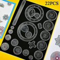 thumbnail image 1 of 22x Spirographe Outils de Règle Géométrique Papeterie Dessin en Spirale Jouet, 1 of 3