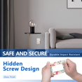 thumbnail image 3 of 1-Gang Screwless Pioneer Floral Decorative Wall Plates,Size 1-Gang 2.9"W x 4.7"H,Unbreakable Thermoplastic Faceplate Cover for Kitchen Living Room Bedroom Decorator Receptacle Outlet Switch, 3 of 7