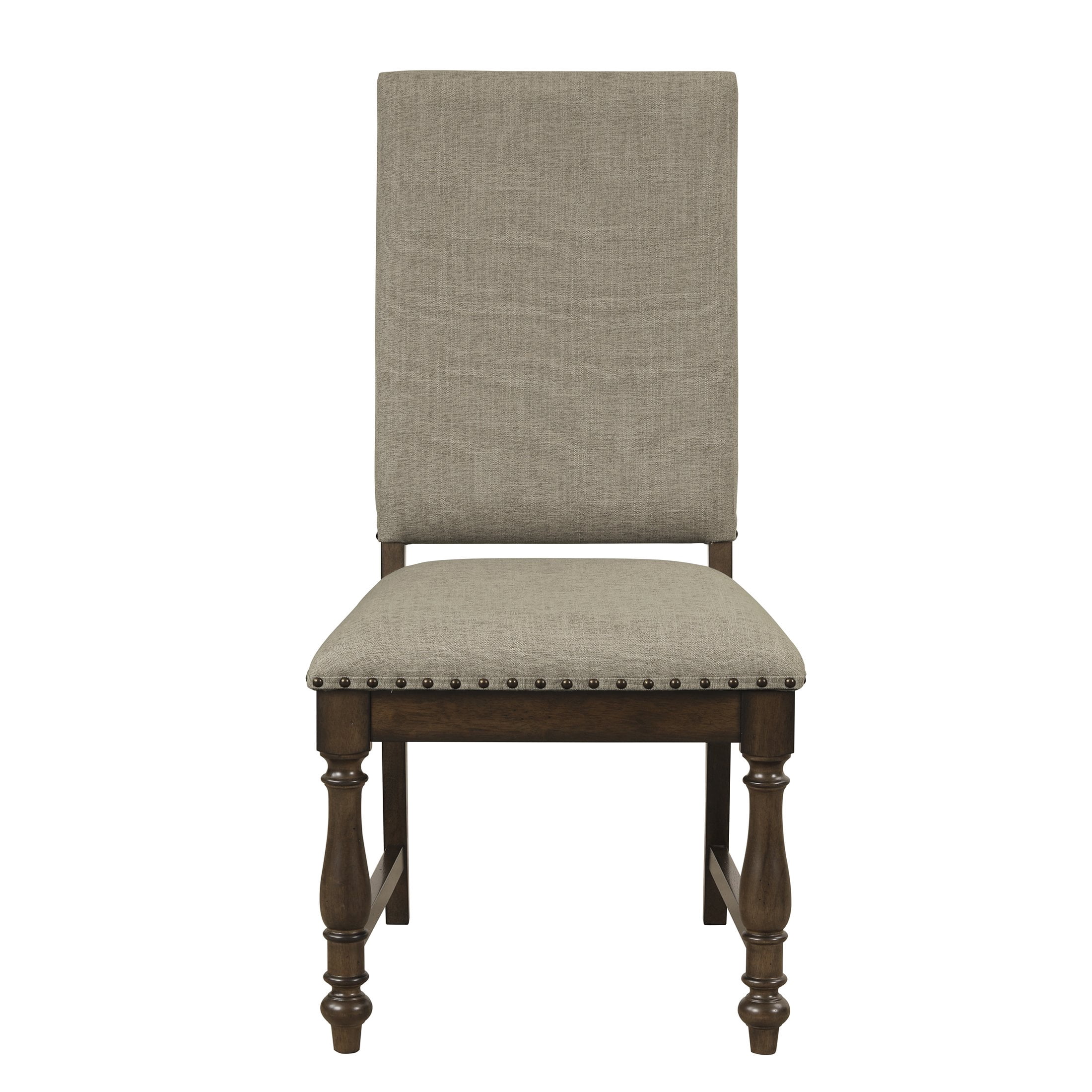OakvillePark Hazard Dining Side Chair (Set of 2), Brown