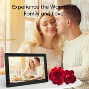 Eco4life 10.1 inch Digital Photo Frame, 1080P Full HD with Remote Control, Gift Idea for Christmas