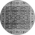 thumbnail image 1 of Ahgly Company Indoor Round Oriental Gray Industrial Area Rugs, 8' Round, 1 of 4