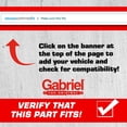 thumbnail image 4 of Amortiguadores Traseros Gabriel G64140 Ultra Truck Para Chevrolet Equinox 14-17; Terreno Gmc 14-17 (Paquete De 1), 4 of 5