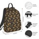 thumbnail image 2 of Disketp Squirrel Gathering Nuts Mochila Ligera e Impermeable, Mochila de Día Resistente para Viajes, Senderismo y Uso Diario para Hombre y Mujer, 2 of 7