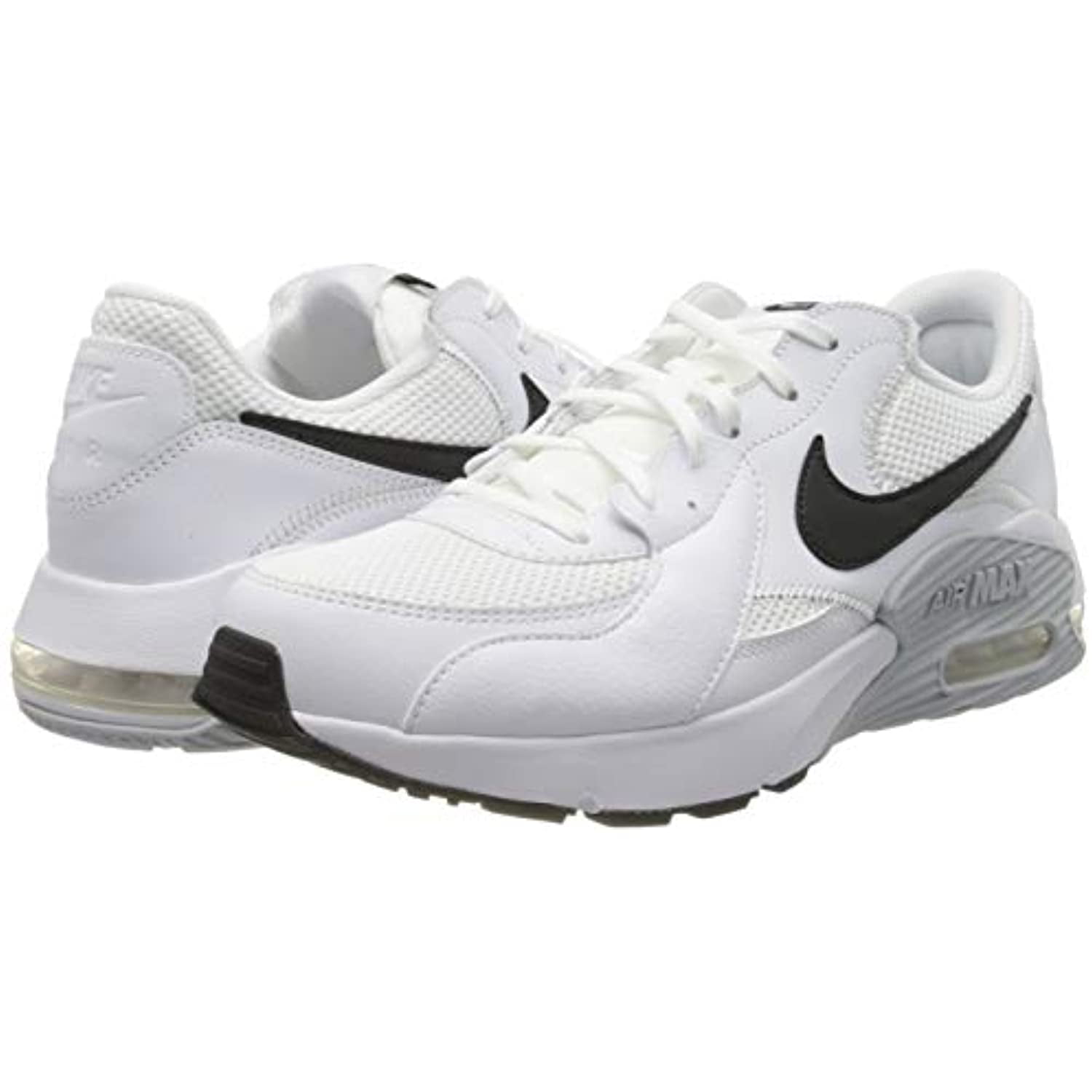 debajo servilleta conductor Nike Men's Air Max Excee Running Shoe, White/Black/Pure Platinum, 11.5 D  (M) - Walmart.com