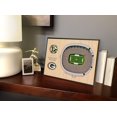 thumbnail image 2 of YouTheFan 8491379 NFL Green Bay Packers 3D StadiumViews Desktop Display - Lambeau Field, 2 of 4
