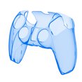 thumbnail image 3 of Protective Case Controller Shell Skin for PS5 Controller (Transparent Blue), 3 of 4