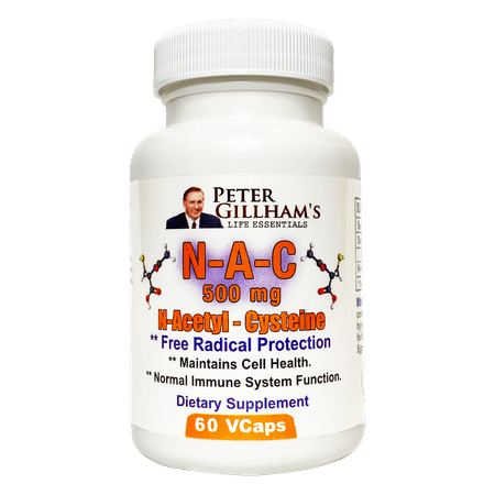 N-Acetyl-Cysteine (NAC) 1000 mg. 60 Capsules