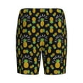 thumbnail image 4 of Picia Pineapple Pajama Shorts for Men, Men's Pajama Bottoms, Sleepwear,Short Pajama Pants-3X-Large, 4 of 9