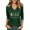 3 Green, variant on PUCKOLITY Women Christmas Shirt Funny Xmas Reindeer Graphic Tee(L,1 Red)