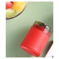 thumbnail image 4 of (Rojo) Dispensador automático de palillos de dientes emergente, dispensador creativo de soporte para palillos de dientes, caja de almacenamiento para palillos de dientes de cocina, 4 of 5