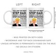 thumbnail image 5 of CTDream 11oz. Funny President Trump Coffee Mug Gift, Best Step Dad, Step Dadding, 1-Pack, Includes Gift Box, Birthday Christmas Novelty Ideas for MAGA Republican Democrats, 5 of 7