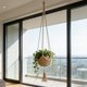 thumbnail image 5 of Cesta colgante tejida | Soporte de malla para plantas con cordón | Macetero de macramé hecho a mano para uso interior y exterior | Soporte para macetas para la decoración de la sala de estar, 5 of 6