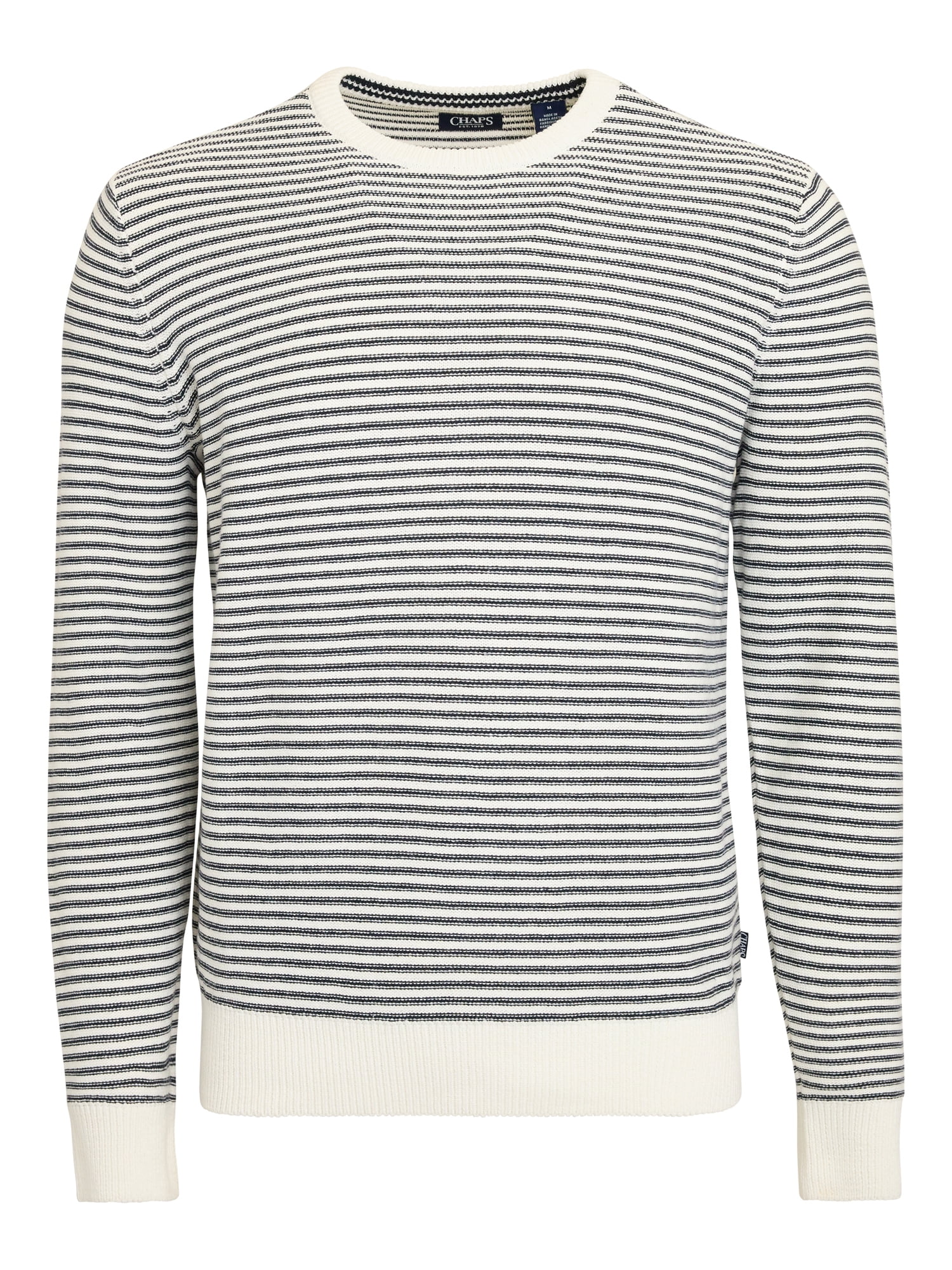 Chaps Men's & Big Men's Long Sleeve Crewneck Sweater, Sizes S-3XL