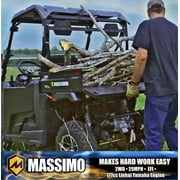 Massimo Buck 250 Side by Side UTV 12hp, 177cc, 6.5 cf. Dumping Cargo Bed -Green