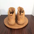 thumbnail image 4 of Ni - ke Ni - ke Air Jordan Retro 9 NRG Boot Mens 8 Shoes Wheat Flax Baroque Brown Sneakers, 4 of 5