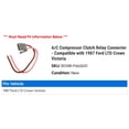 thumbnail image 2 of A/C Compressor Clutch Relay Connector - Compatible with 1987 Ford LTD Crown Victoria, 2 of 2
