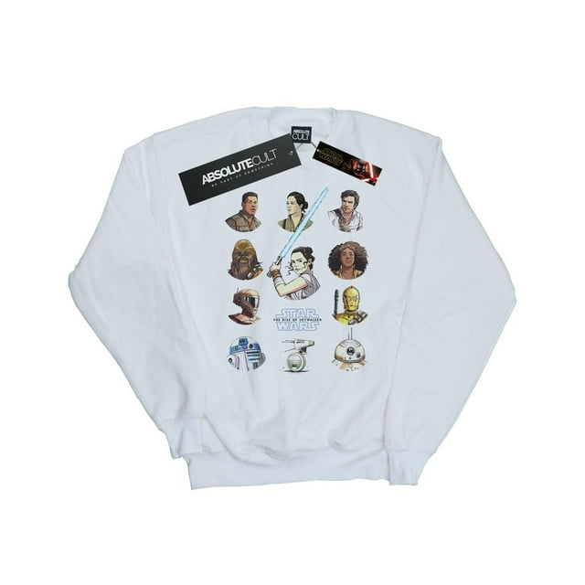 Star Wars: The Rise of Skywalker Boys Star Wars The Rise Of Skywalker Resistance Character Line Up Sweatshirt