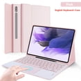 thumbnail image 6 of LCANCAN Stylish Wireless Bluetooth Keyboard Cover for S8 Plus Ultra Tablet  A8 Capa  and Tab S7 FE  Sleek Keyboard Case for Tab S6 Lite  Perfectly Compatible with your Tablet, 6 of 6